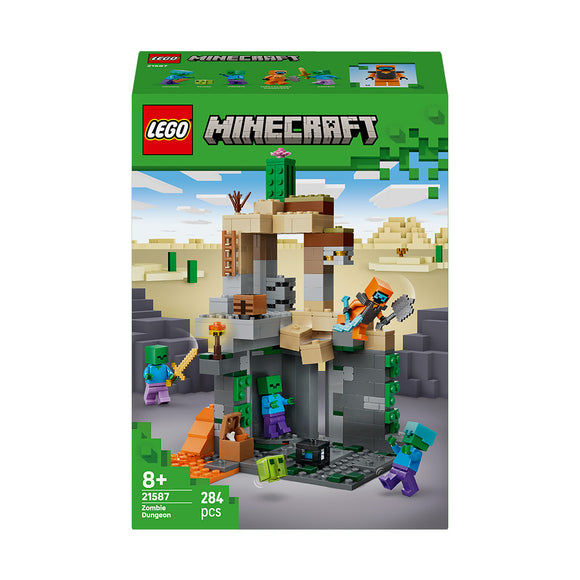LEGO® Minecraft® Zombie Dungeon Gaming Building Toy 21587