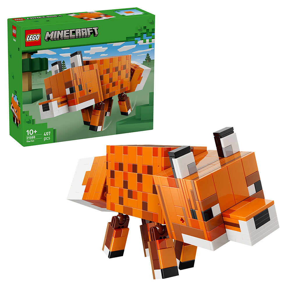 LEGO® Minecraft® The Fox Gaming Decoration Toy Gift 21588 | Import
