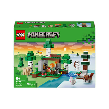 LEGO® Minecraft® First Night Adventure Building Toy 21593