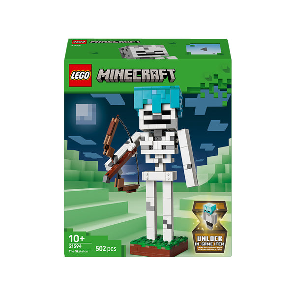 LEGO® Minecraft® The Skeleton Gaming Decor Toy 21594 | Import A Toy