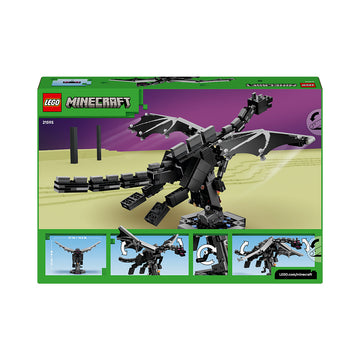 LEGO® Minecraft® The Ender Dragon Video Game Decor 21595 - 0