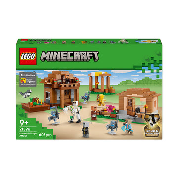 LEGO® Minecraft® Evoker Village Attack Toy Playset 21596
