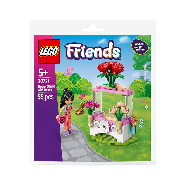 LEGO® Friends Flower Stand with Roses Recruitment Bag 30721 | Import A Toy