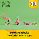 LEGO® Creator 3in1 Wild Animals: Pink Flamingo Animal Toy Playset 31170-12