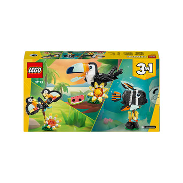 LEGO® Creator 3in1 Wild Animals: Tropical Toucan Figure Playset 31173 - 0