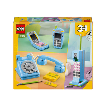 LEGO® Creator 3in1 Retro Telephone Nostalgic and Vintage Toy Phones 31174 - 0