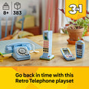 LEGO® Creator 3in1 Retro Telephone Nostalgic and Vintage Toy Phones 31174-6
