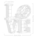 LEGO® Art LOVE Home Decor Building Set for Adults 31214 - SLIGHTLY DAMAGED BOX-18