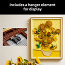 LEGO® Art Vincent van Gogh – Sunflowers Wall Artwork Building Set 31215-7