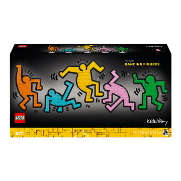 LEGO® Art Keith Haring – Dancing Figures Living Room Decor Set 31216