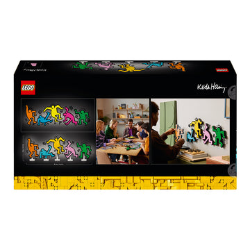LEGO® Art Keith Haring – Dancing Figures Living Room Decor Set 31216 - 0