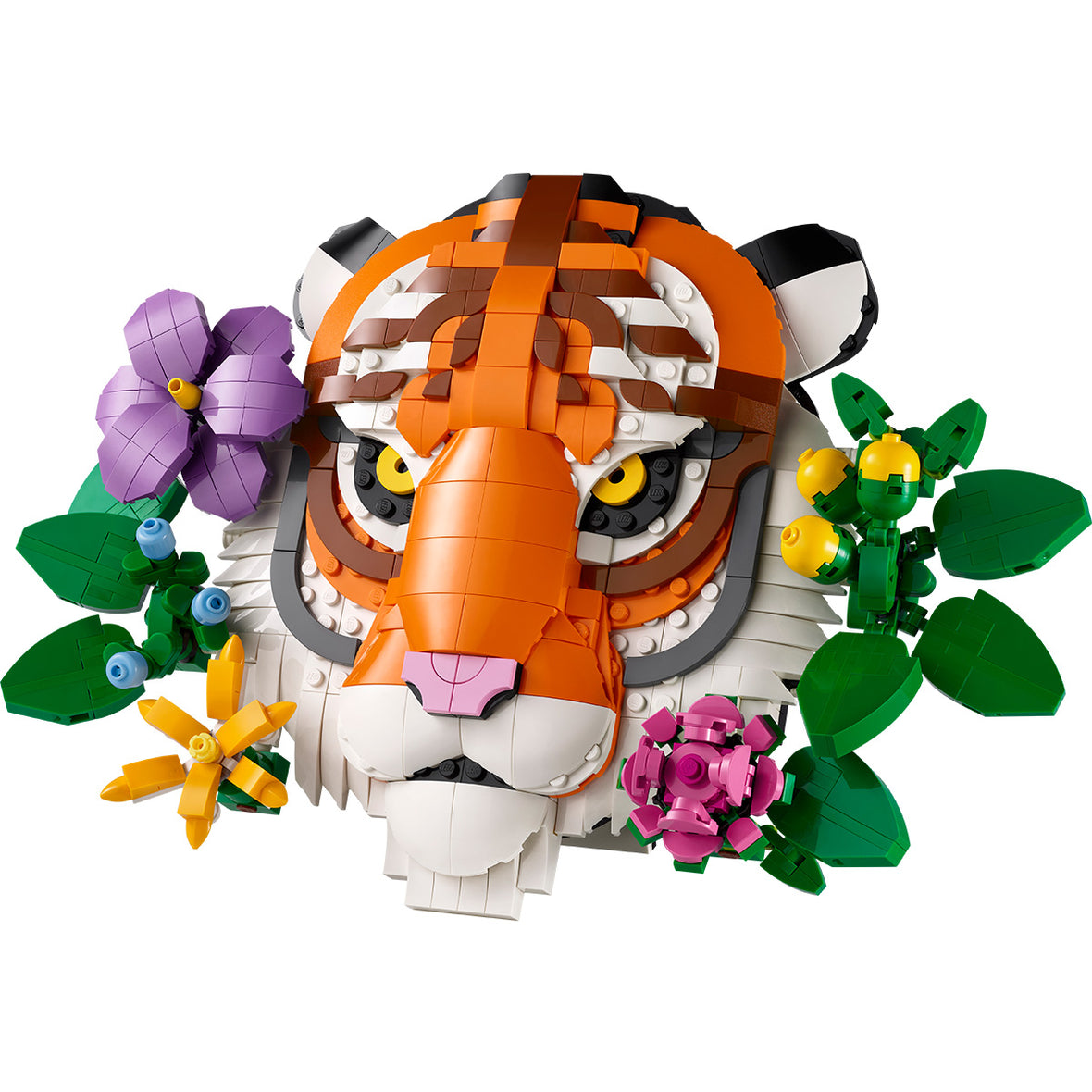 LEGO® Art The Fauna Collection – Tiger, Housewarming Gift for a New Home 31217