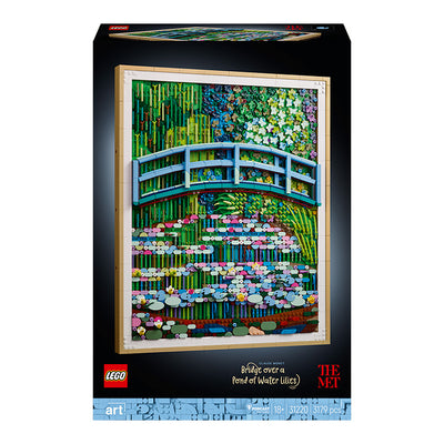 LEGO® Art Claude Monet – Bridge over a Pond of Water Lilies 31220
