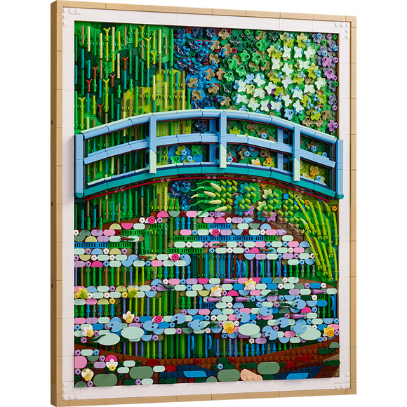 LEGO® Art Claude Monet – Bridge over a Pond of Water Lilies 31220
