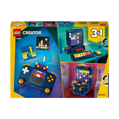LEGO® Creator 3 in 1 Retro Gaming Console Building Toy 31380 - 0