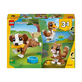 LEGO® Creator 3 in 1 Cute Animals: Playful Puppy Dog 31382 - 0