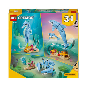 LEGO® Creator 3 in 1 Sea Animals: Beautiful Dolphins 31385 - 0