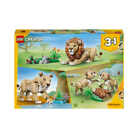 LEGO® Creator 3 in 1 Wild Animals: Majestic Lion Toy 31386 - 0