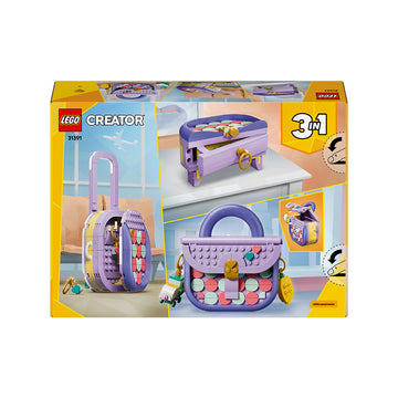 LEGO® Creator 3 in 1 Art Fashion Bag with Storage 31391 - 0
