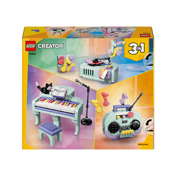 LEGO® Creator 3 in 1 Music Decor Piano with Cat 31392 - 0