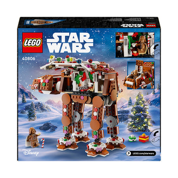 LEGO® Star Wars™ Gingerbread AT-AT™ Walker, Christmas Craft Building Set 40806 - 0