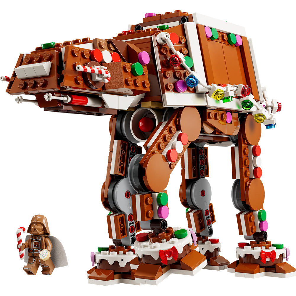 LEGO® Star Wars™ Gingerbread AT-AT™ Walker, Christmas Craft Building Set 40806