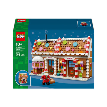 LEGO® Festive Gingerbread House Christmas Toy for Kids 40809