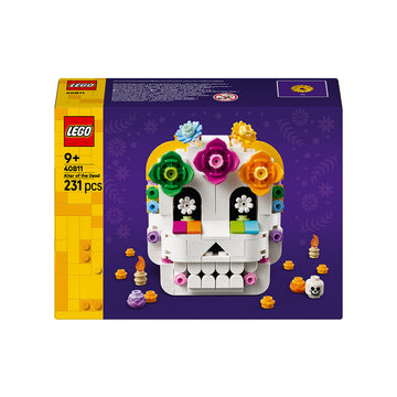 LEGO® Altar of the Dead Día De Los Muertos Skull Decor 40811