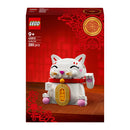 LEGO® Lucky Cat Good Luck Decor Piece Building Kit 40813-1