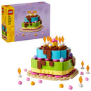 LEGO® Birthday Party Cake with Decorations, Fun Gift Set, Table Decor 40815-10