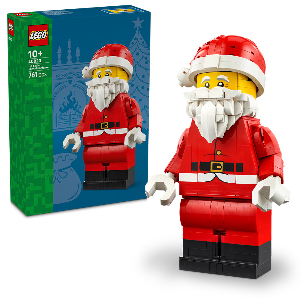 LEGO® Up-Scaled Santa Minifigure Christmas Toy Decoration 40820