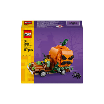 LEGO® Jack-O’-Lantern Pickup Truck Halloween Craft Toy Set 40822