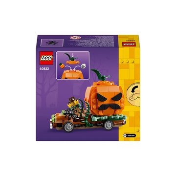 LEGO® Jack-O’-Lantern Pickup Truck Halloween Craft Toy Set 40822 - 0