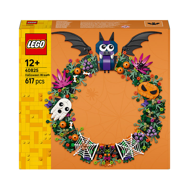 LEGO® Iconic Halloween Wreath Decoration for Home 40825