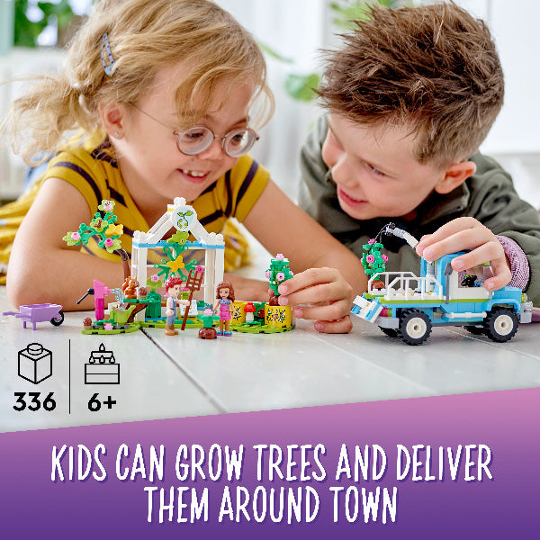 LEGO® Friends Tree-Planting Vehicle Building Kit 41707 - SLIGHTLY DAMAGED BOX