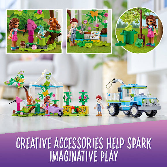 LEGO® Friends Tree-Planting Vehicle Building Kit 41707 - SLIGHTLY DAMAGED BOX