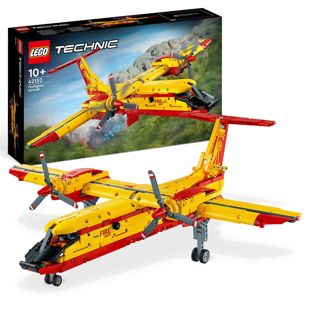 LEGO® Technic™ Firefighter Aircraft Building Toy Set 42152 - SLIGHTLY DAMAGED BOX