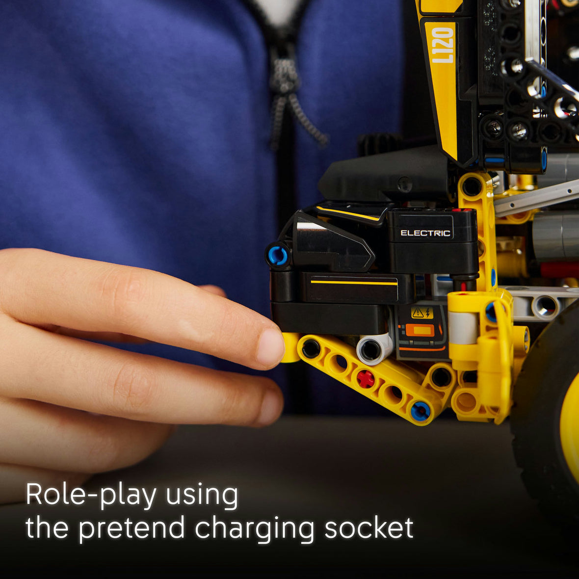 LEGO® Technic™ Volvo L120 Electric Wheel Loader Construction Toy 42209