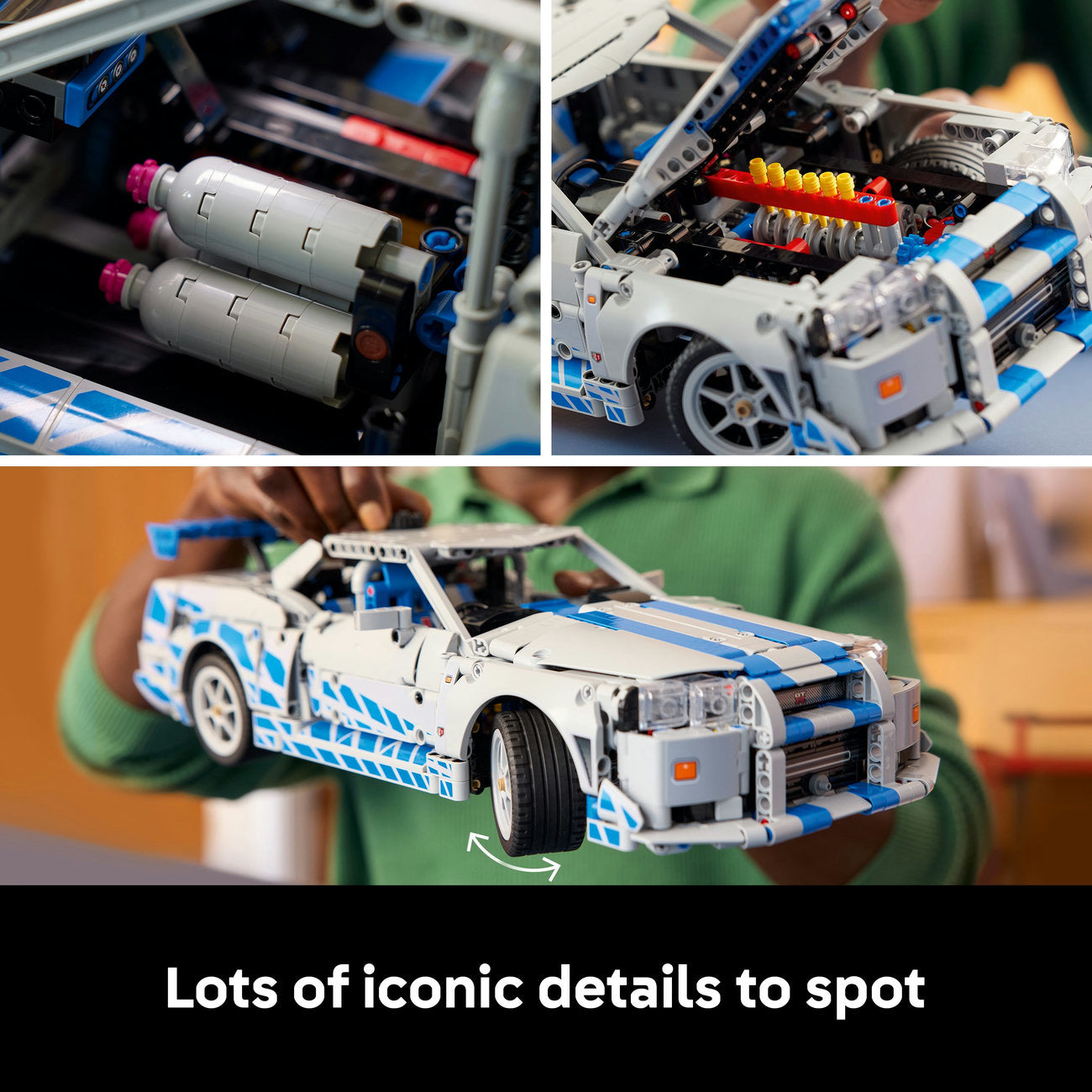 LEGO® Technic™ 2 Fast 2 Furious Nissan Skyline GT-R (R34) Car