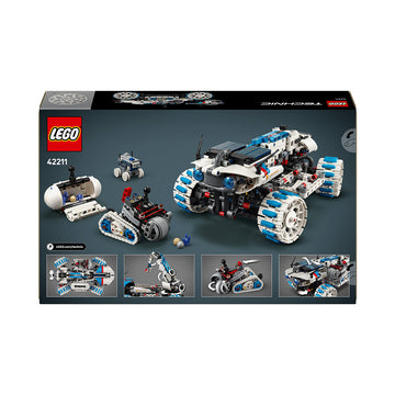 LEGO® Technic Lunar Outpost™ Moon Rover Space Vehicle Set STEM Toy 42211 - 0