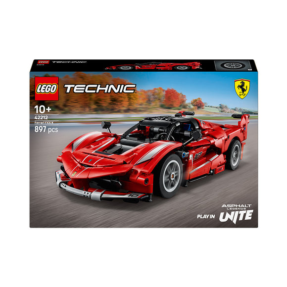 peg perego ferrari LEGO® Technic™ Ferrari FXX K Model Car Kit STEM Building Toy 42212