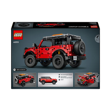 LEGO® Technic™ Ford Bronco® SUV Model Car Kit STEM Building Set 42213 - 0