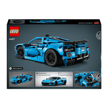 LEGO® Technic™ Chevrolet Corvette Stingray Blue Car Model Kit 42217 - 0