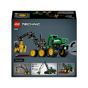 LEGO® Technic John Deere 1470H Wheeled Harvester Model Building Toy 42218 - 0