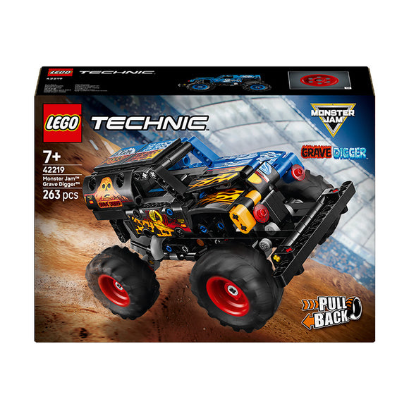 LEGO® Technic Monster Jam™ Grave Digger™ Fire and Ice 42219