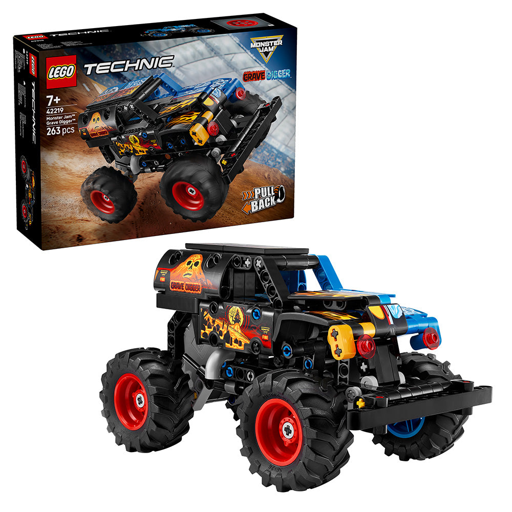 LEGO® Technic Monster Jam™ Grave Digger™ Fire and Ice 42219