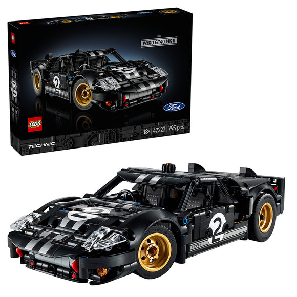 LEGO® Technic 1966 Ford GT40 MKII Race Car for Adults 42223