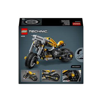 LEGO® Technic Yellow Motorcycle Toy Building Set 42225 - 0