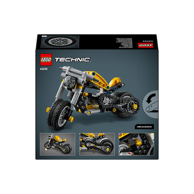LEGO® Technic Yellow Motorbike Toy Building Set 42225 - 0
