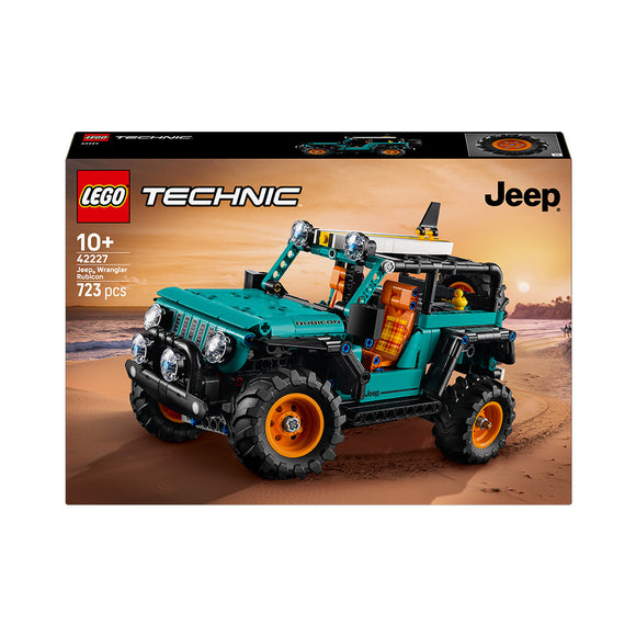 LEGO® Technic Jeep® Wrangler Rubicon SUV Building Kit 42227
